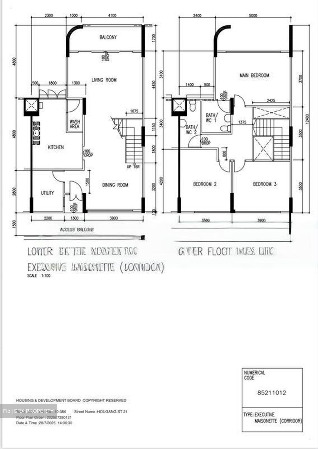 Blk 237 Hougang Street 21 (Hougang), HDB Executive #468213811